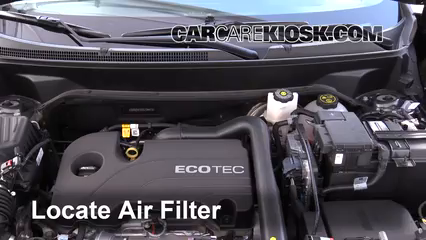 2018 Chevrolet Equinox LS 1.5L 4 Cyl. Turbo Air Filter (Engine) Check